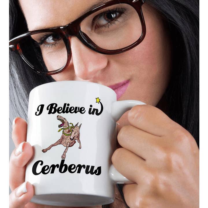3dRose - Wholesale Coffee Mug - 3dRose, I Believe In Cerberus, Mug9