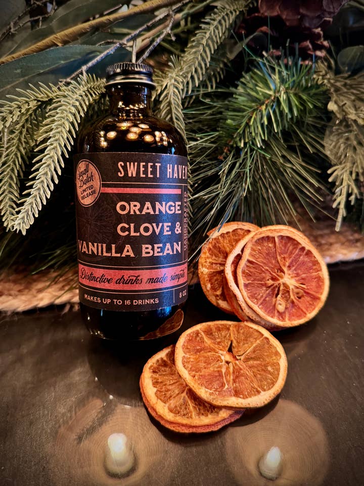 Orange, Clove & Vanilla Bean - LIMITED RELEASE for wholesale by Sweethaven Tonics