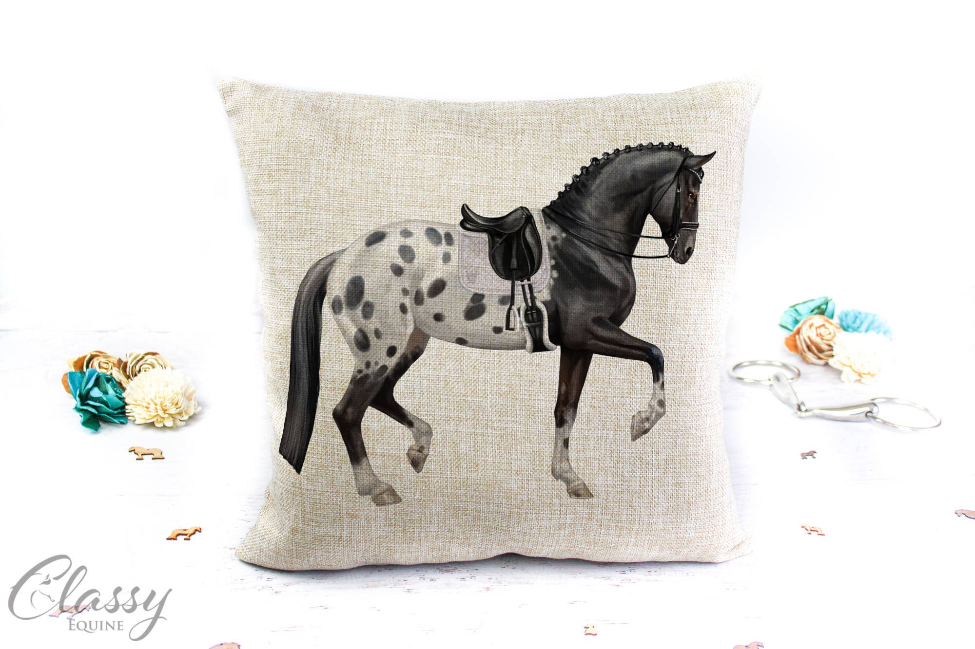 Classy Equine - Vente Housse de coussin - Housse de coussin cheval de dressage - Cadeaux équestres11