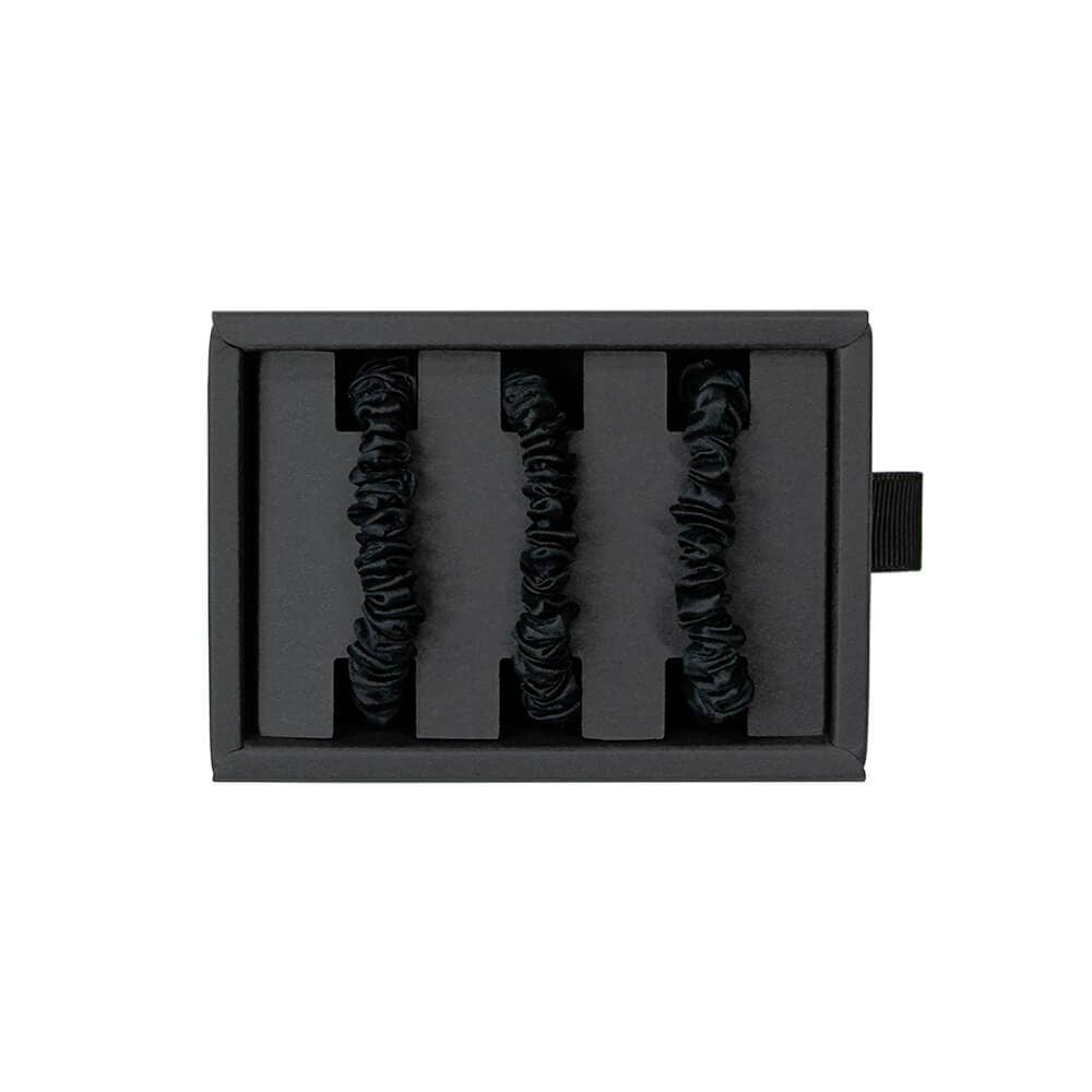 Blissy - Wholesale Scrunchie - Women's - Blissy Skinny Scrunchies - Black2