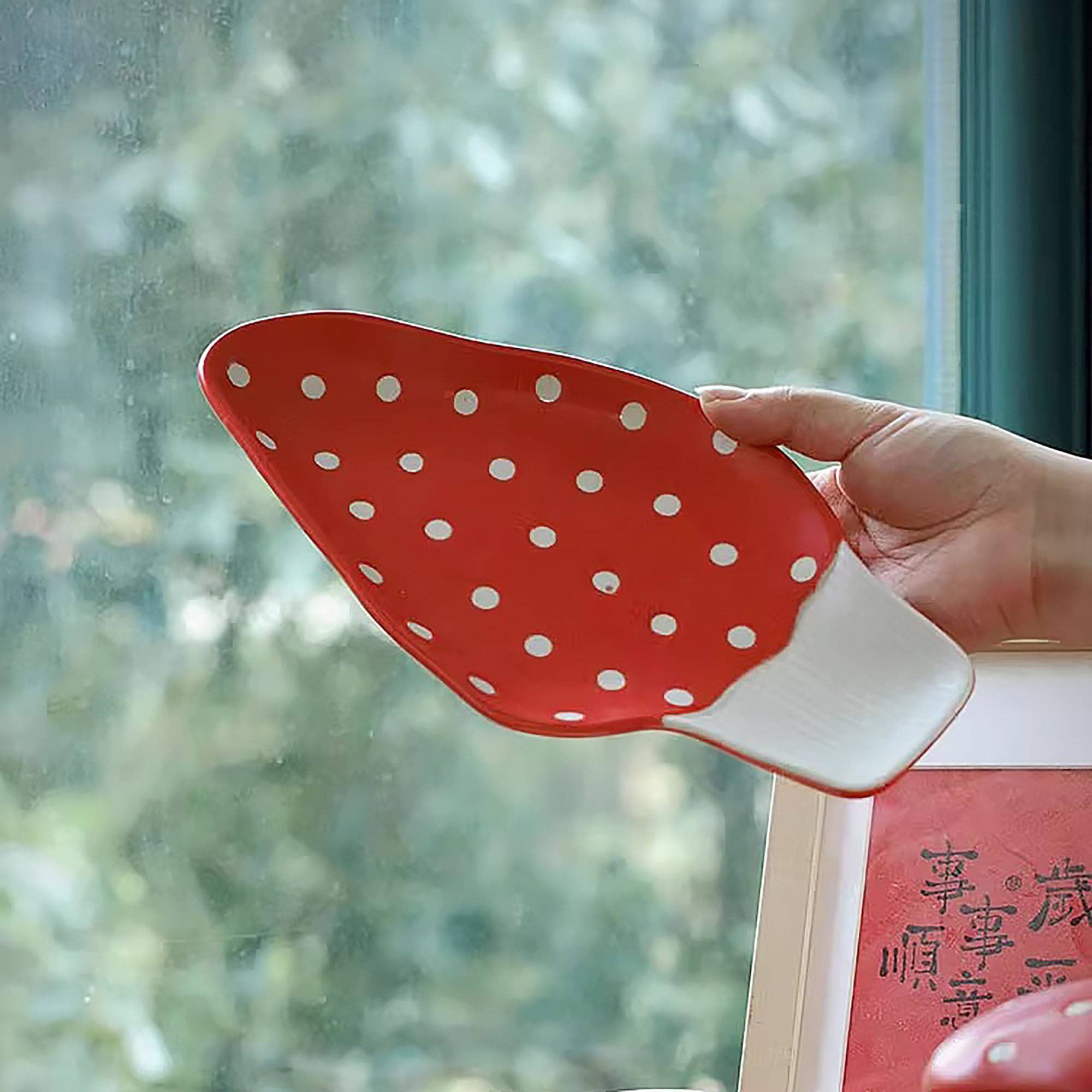 MinoCraft – Engroshandel Middagstallerken – MinoCraft keramisk tallerken med eventyrlig svampeform6