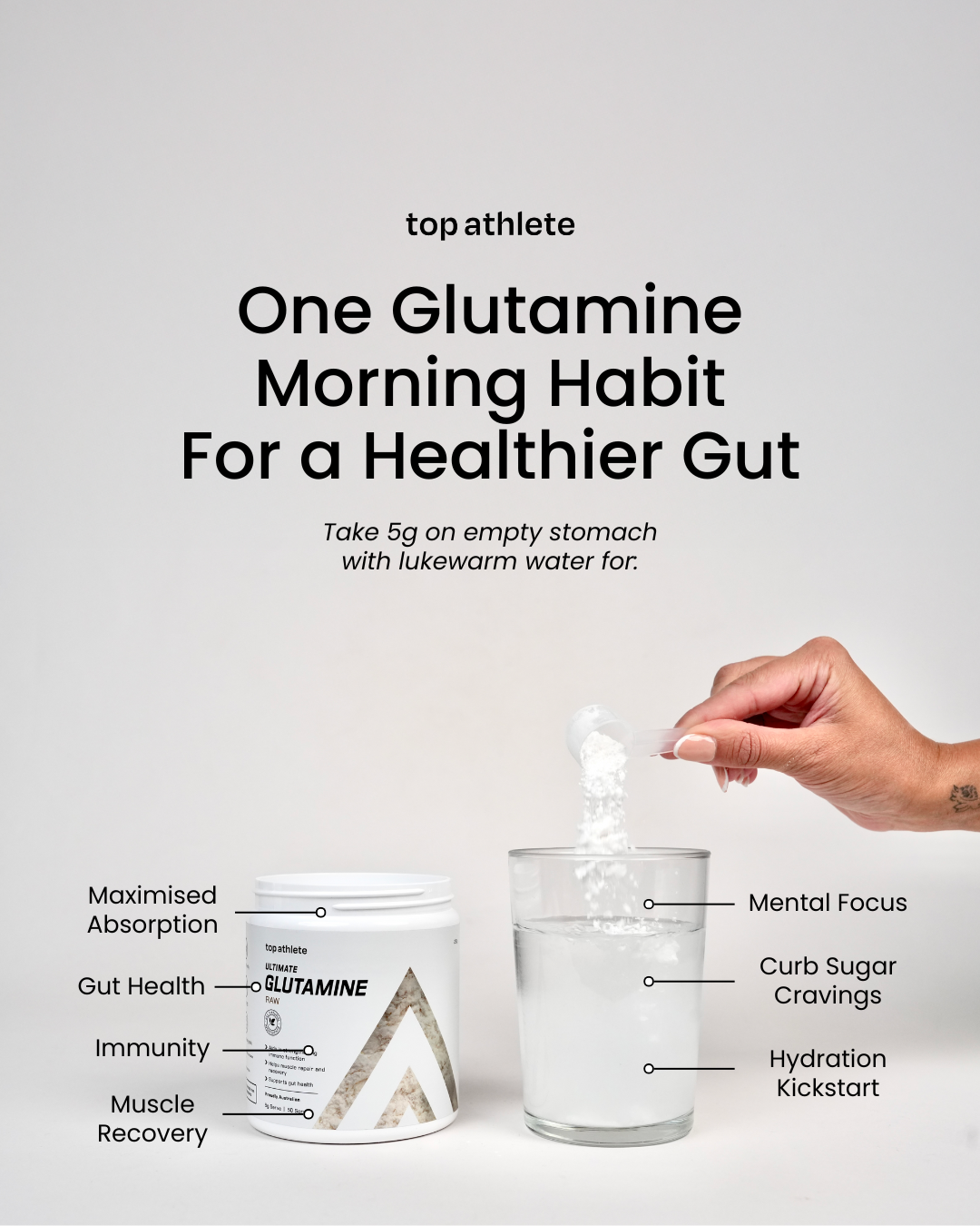 Top Athlete - Wholesale Protein/superfood powder - Ultimate Glutamine1