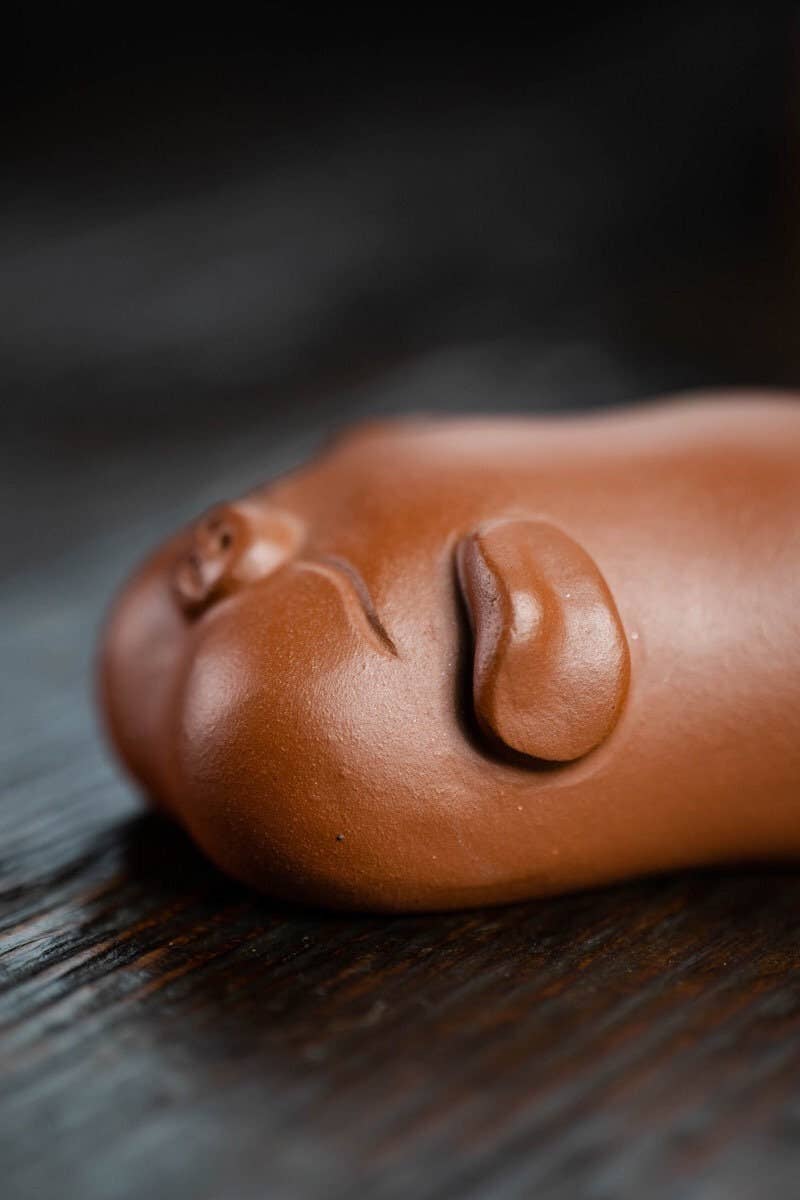 Gohobi （We cover U.S. import duties） - Wholesale Decorative Figurine - Gohobi Handmade pig ornaments Tea pets ceramic YiXing clay  Chinese Gongfu tea Kung fu tea Japanese Chado unique ornaments1