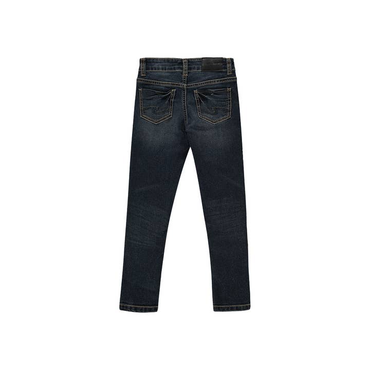 LAVADO OSCURO 290 *Mezclilla Amy Girls Jegging Fit de venta al por mayor en Faire1