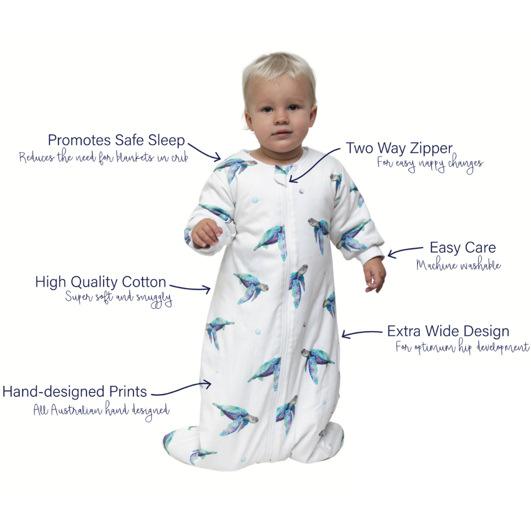 Anchor & Arrow - Wholesale Sleepsack - Baby - NEW Winter Sleeping Bag 3.5 TOG - Sand Abstract5