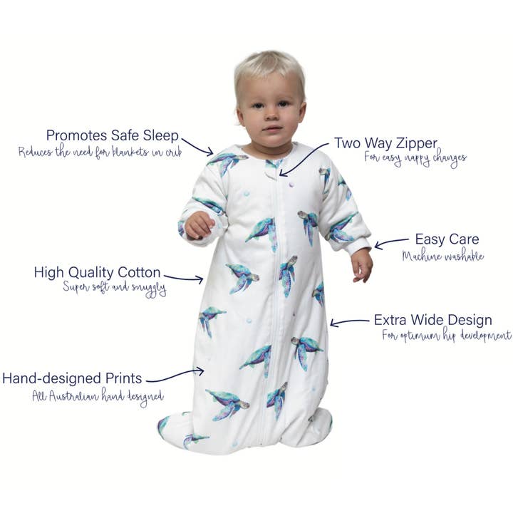 Anchor & Arrow - Wholesale Sleeping bag – Baby - NEW Winter Sleeping Bag 3.5 TOG - Daisy Dreams6