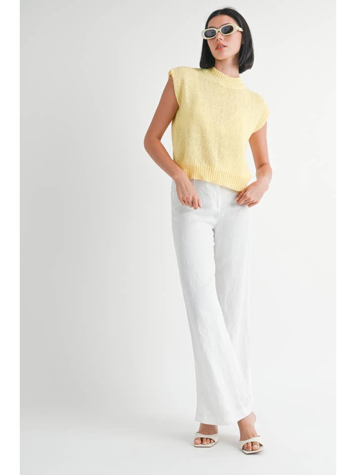 Emory Park - Wholesale Blouse - Women's - SLEEVELESS SWEATER TOP