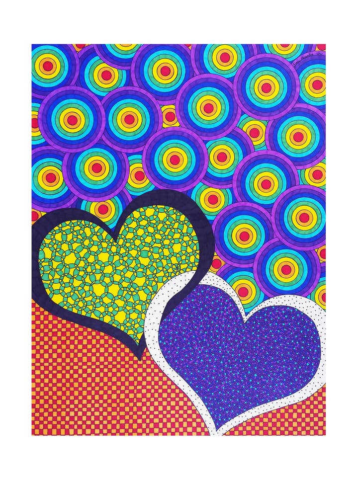 Heart Breakers Art Print for wholesale by artisticle