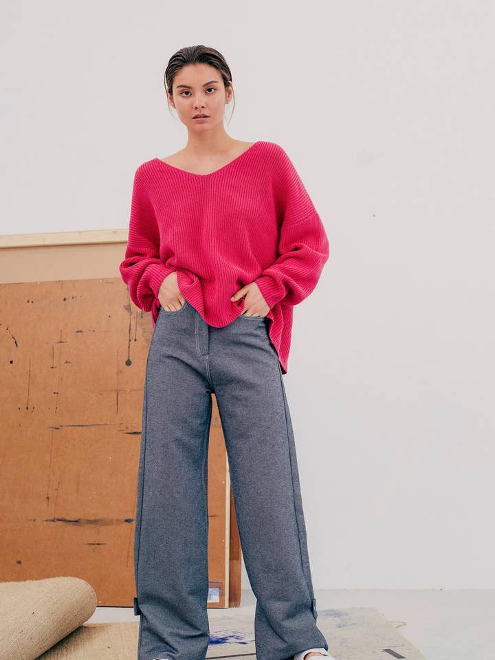 Summer Cotton Knit Pullover Sarah for wholesale by Mykke Hofmann