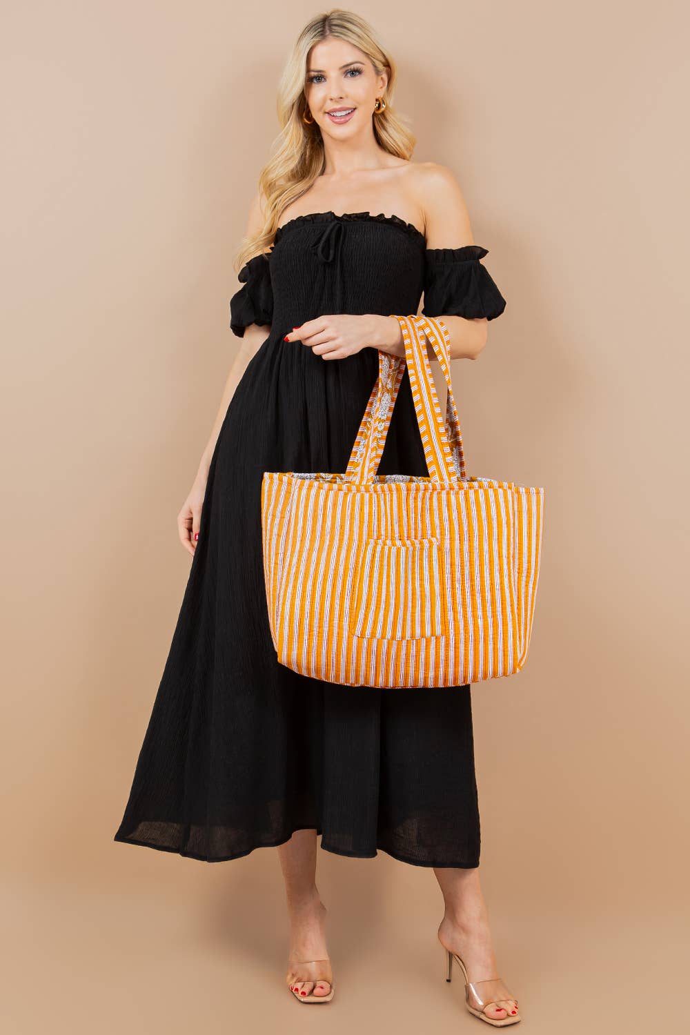 LA Soul - Wholesale Tote Bag - Women's - Quilted Tote Bag (BG-57)6