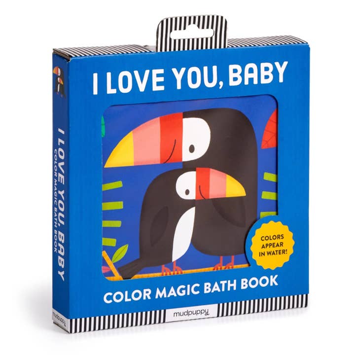 Bobangles - Wholesale Book - Kids - Mudpuppy Magic Bath Book - I Love You, Baby
