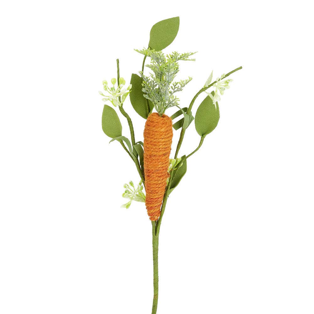 Factory Direct Craft - Vente Fleurs artificielles - Carotte de Pâques de 11" enveloppée de jute3