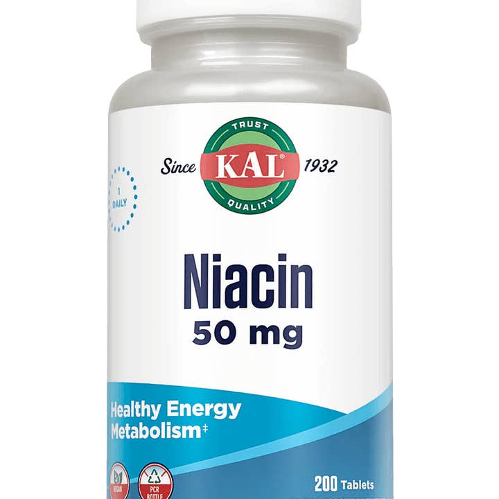 KAL - Wholesale Oral Supplement/Vitamin - Niacin Tablets 50mg0