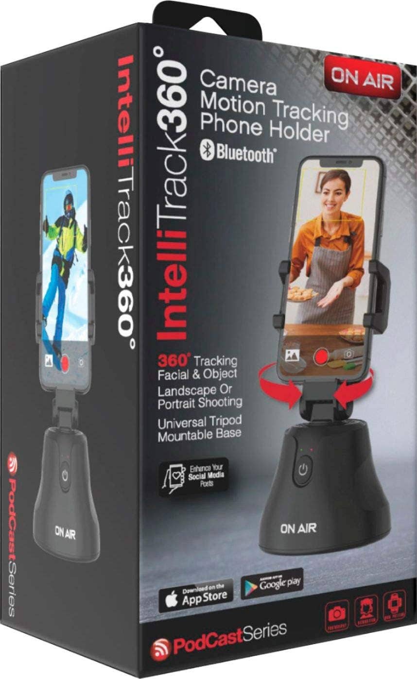 Funky Rico Inc - Wholesale Phone/Tablet Stand - Camera Motion Tracking - Black 7