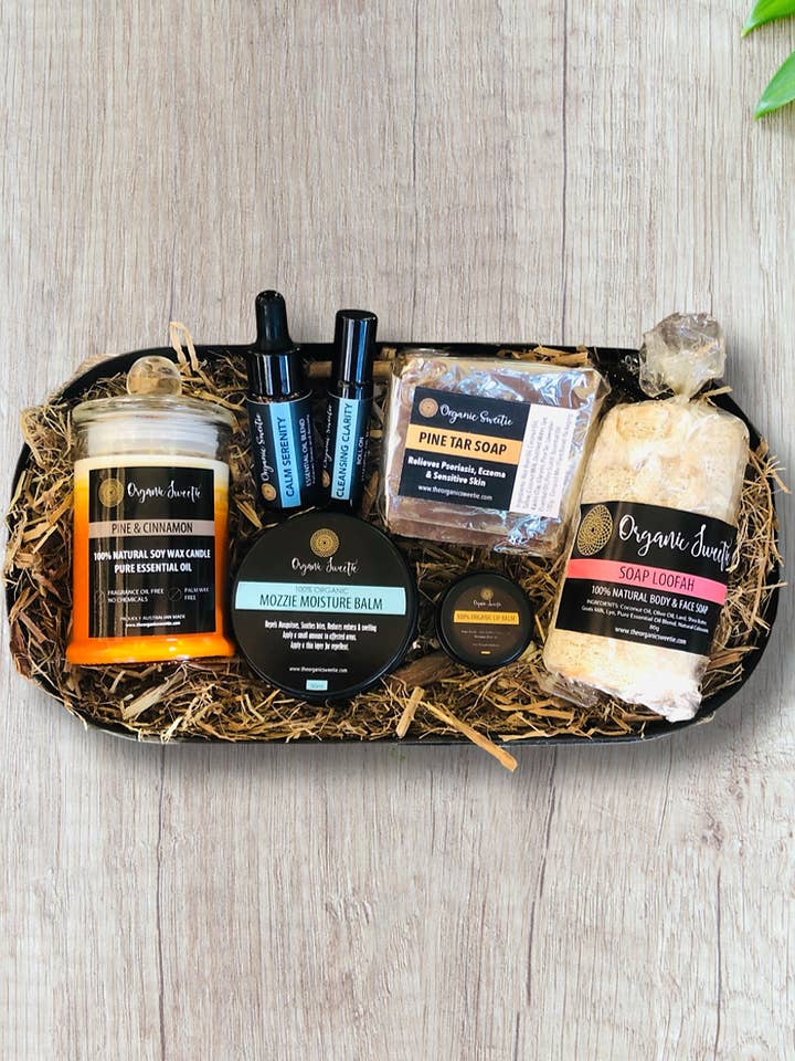 Eco Deluxe geschenkmand voor wholesale door The Organic Sweetie