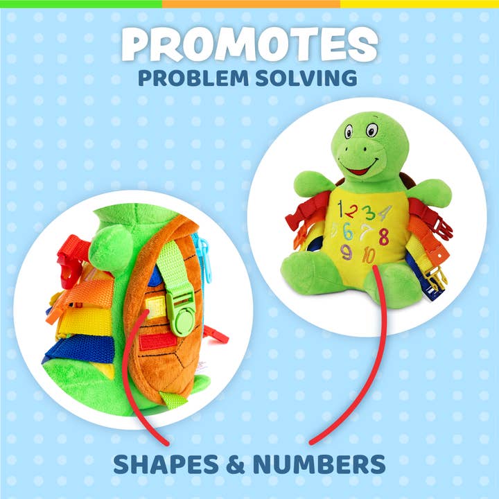 Buckle Toys - Venta al por mayor Peluche - Niños y bebés - Tortuga bucky