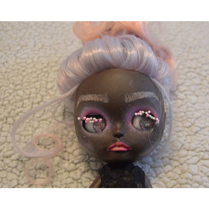 Dr. Apples, LLC - Wholesale Doll – Kids - Ooak African American Blythe Art Doll9