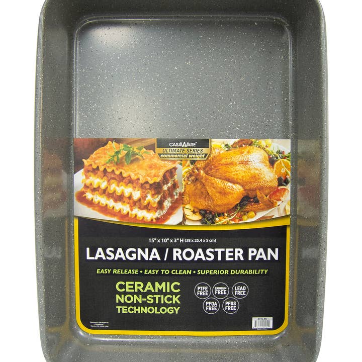 Padella per lasagna/arrosto Ultimate 15 «x 10" x 3» per la vendita all'ingrosso da parte di CasaWare