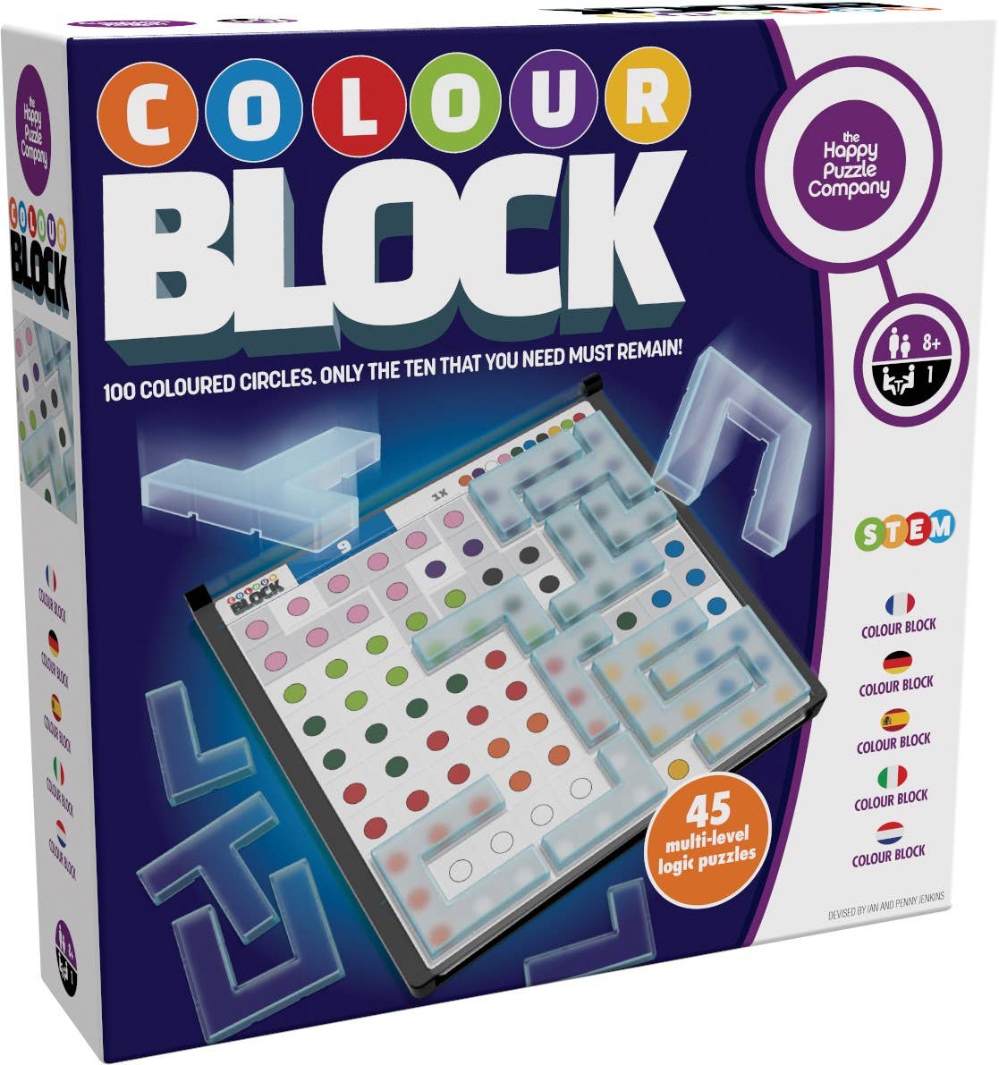 Go on make me – wholesale Brain game – Child – COLOUR BLOCK STEM GAME