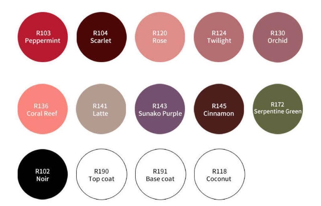 Ramel Beauty - Vente Vernis à ongles - Top coat vegan et respirant pour vernis à ongles9