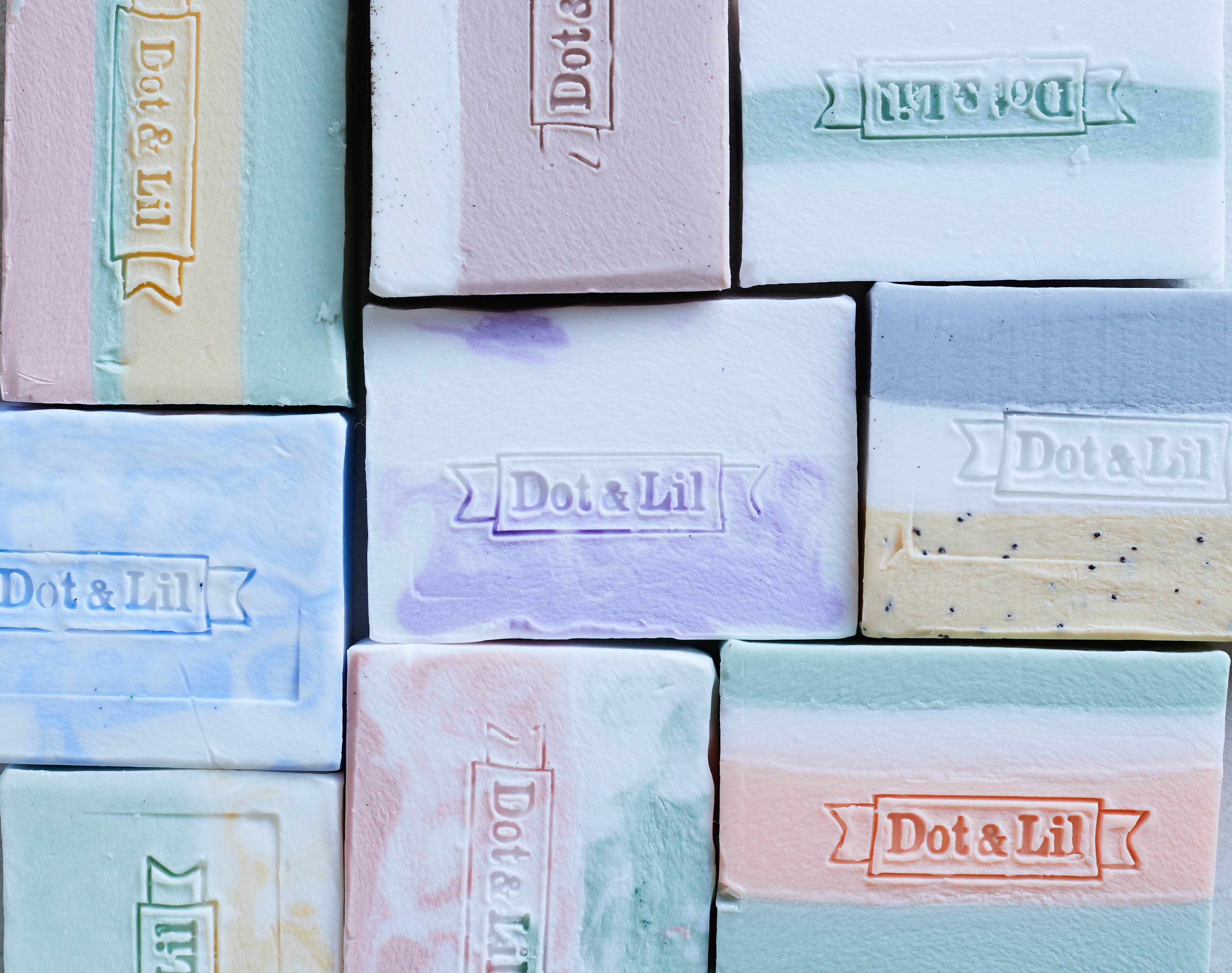 Dot & Lil - Vente Pains de savon - Savon aux fleurs de riz4