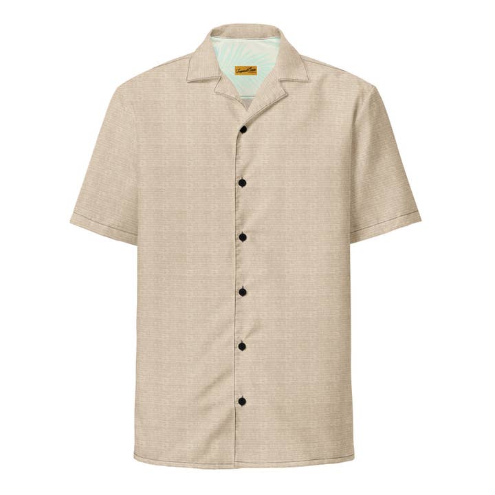 Hampton Bay Luxury Performance Button Down Camp Shirt for wholesale by Tropical Seas Clothing