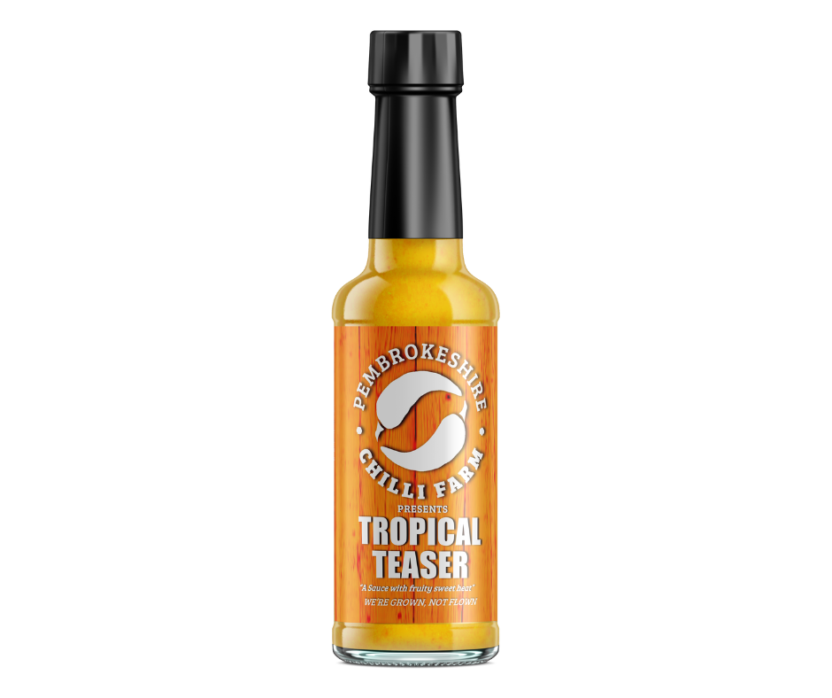 Pembrokeshire Chilli Farm – wholesale Hot sauce – Tropical Teaser Chilli Sauce1
