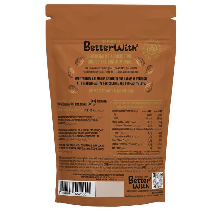 Better With Almonds - Wholesale Nuts - Almonds Better With Roasted - 140g2