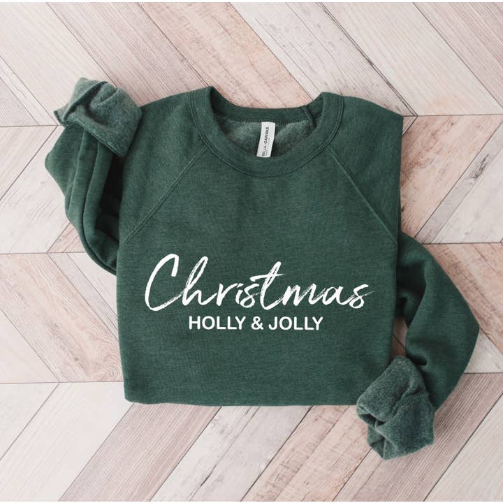 Shamaim - Venta al por mayor Sudadera - Unisex - NAVIDAD HOLLY JOLLY