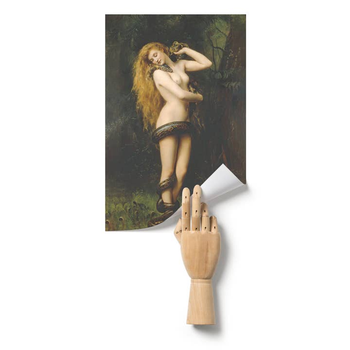 Bleak Boutique - Wholesale Poster - "Lilith" by John Collier Matte Poster1