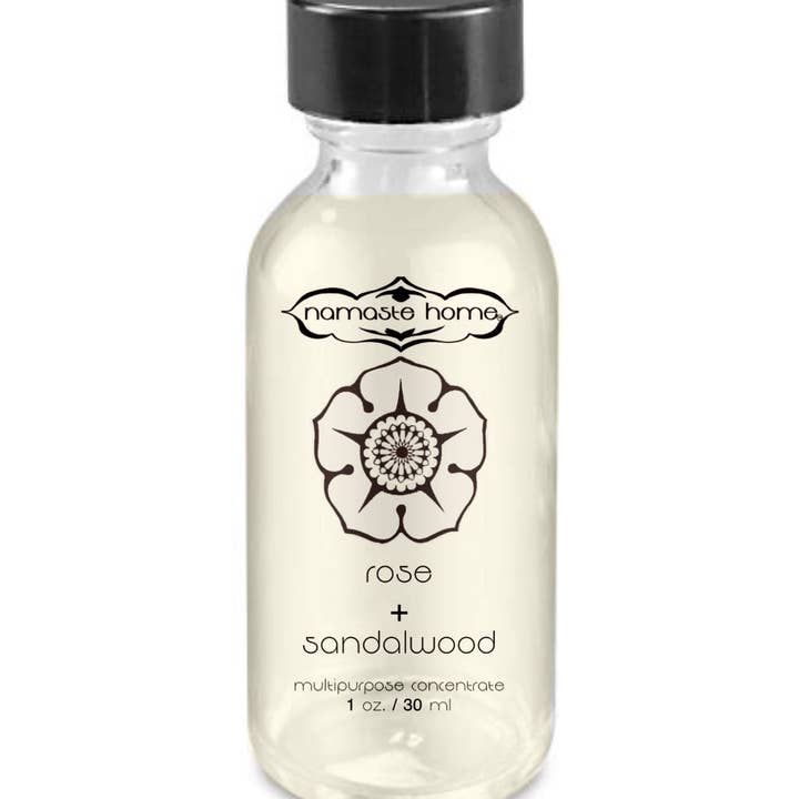 Rose Multipurpose Cleaning Concentrate, Rose + hint of sandalwood, All Natural Essential Oil Cleaning Concentrate Refill for Reusable Bottle for wholesale by Namaste Home
