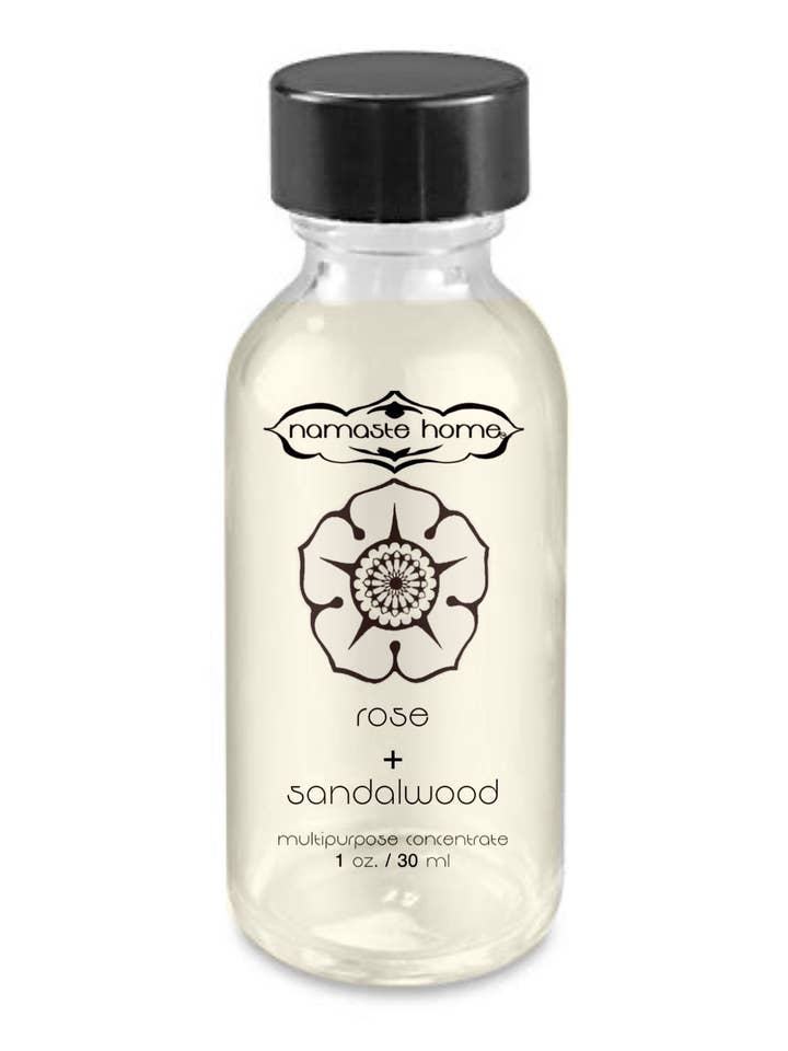 Rose Multipurpose Rengøringskoncentrat, Rose + hint af sandeltræ, Alle Naturlige Æteriske Olie Rengøringskoncentrat Refill til Genanvendelig Flaske for engroshandel hos Namaste Home