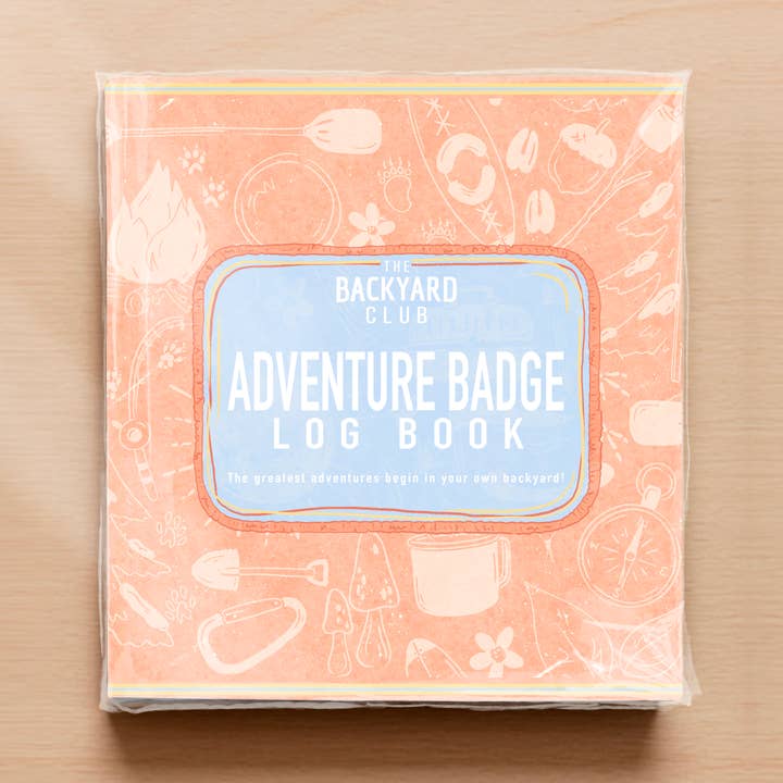 Coral Berry Pink - Adventure Badge Log Book for wholesale by The BackYard Club
