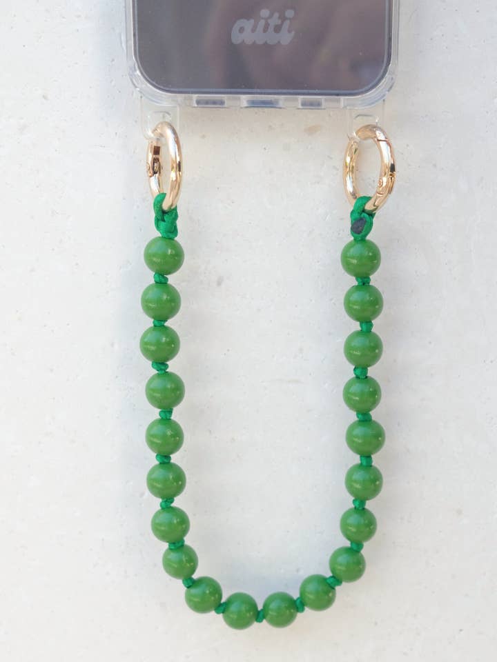 Chaîne de Téléphone en Bois Vert pour la vente par Shop Aiti