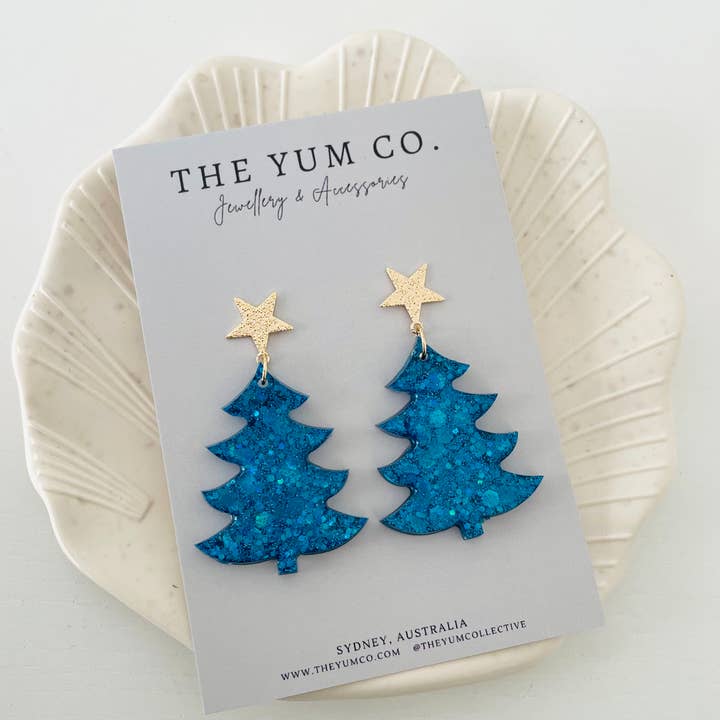 The Yum Co - Wholesale Dangle earrings - Christmas Tree Dangle Earrings16