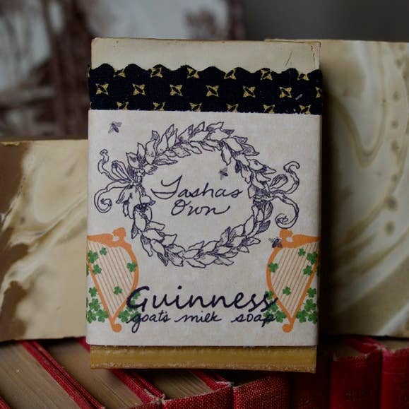 Guinness geitenmelkzeep voor wholesale door Tasha’s Own