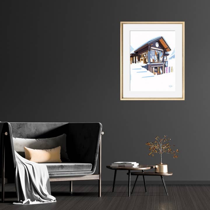 Atelier Contemporain - Wholesale Art Print - Fine Art Print - “The Chalet” - Jean-Philippe Henric9