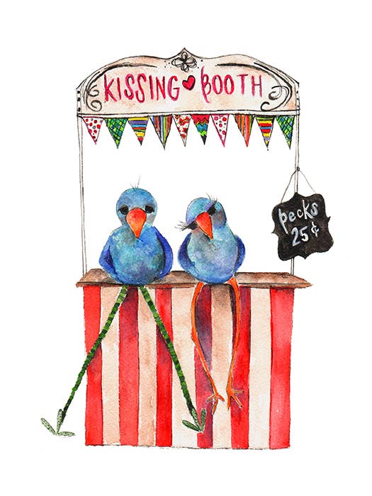 FC096V KISSING BOOTH - VALENTINE'S DAY - for wholesale by Fun Folks