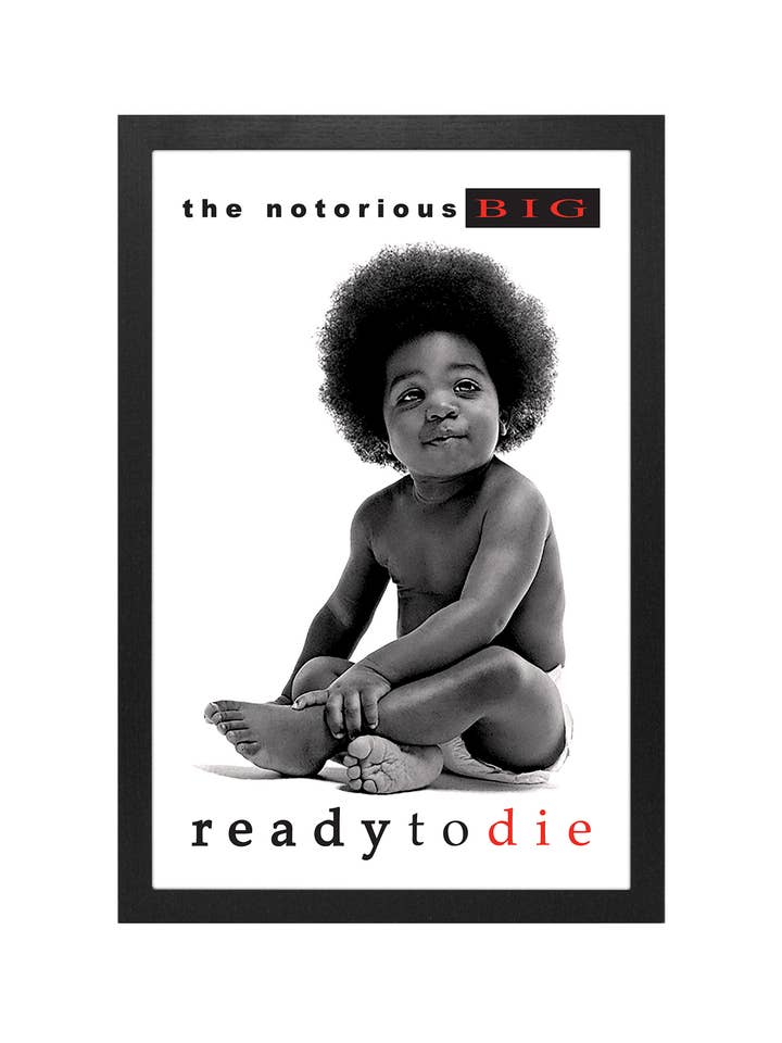 Notorious BIG - Ready to Die Framed Print for wholesale by Pyramid America
