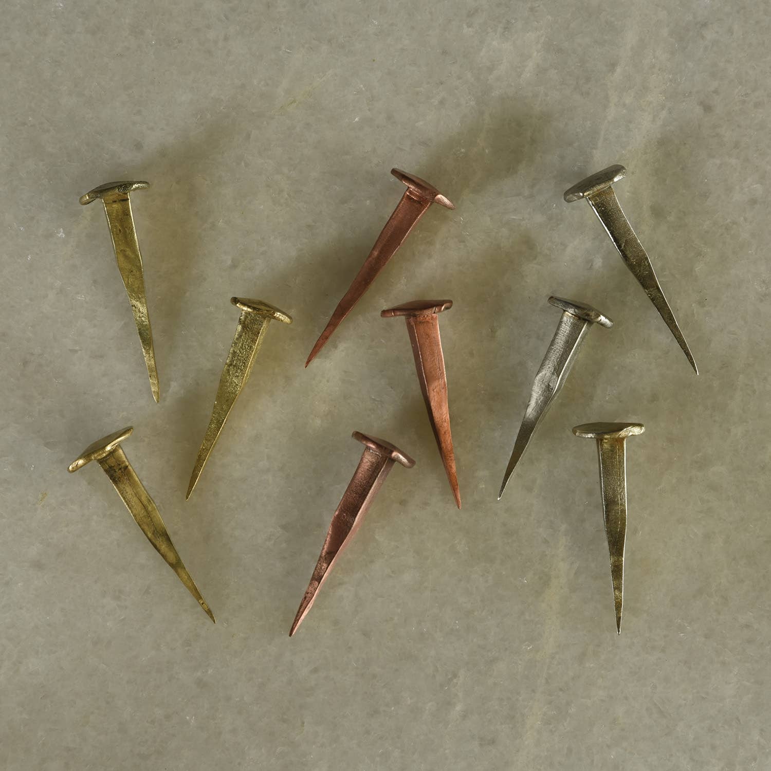 HomArt - Wholesale Wall Hook - Forged Iron Nail - Brass2