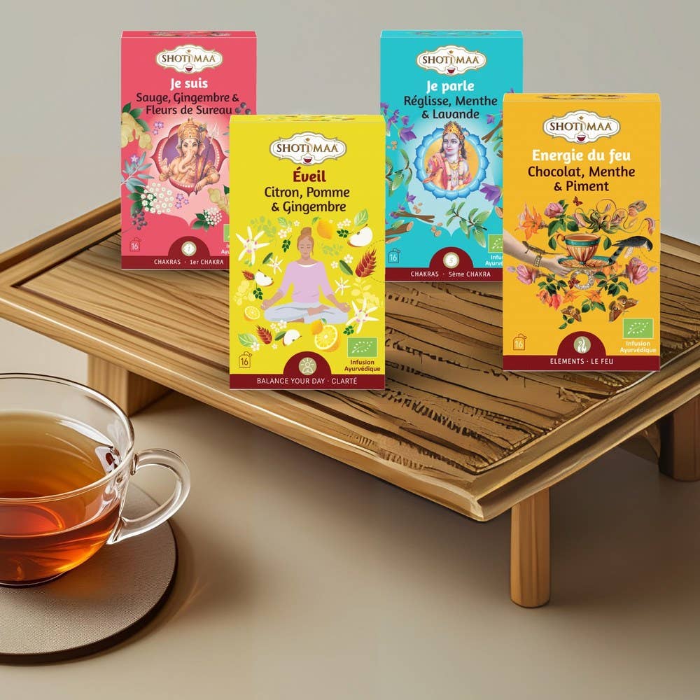 Zen'Arôme - Wholesale Health/Detox Tea - 4 Organic Detox Herbal Teas – Natural Daytime Purification0