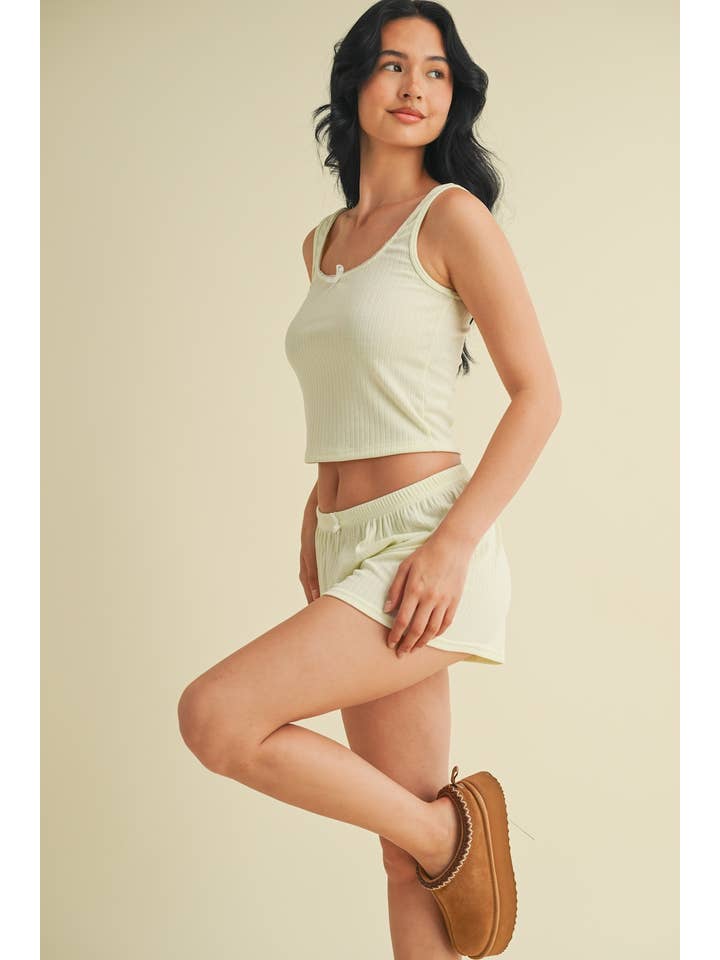 KIMBERLY C - Venta al por mayor Camiseta sin mangas - Mujer - Camiseta de Tirantes Punto Calado Lounge31