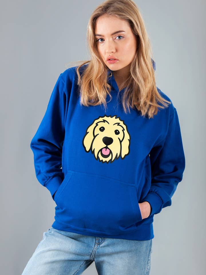 Labradoodle Hoodie for wholesale by Clumsy Hooves