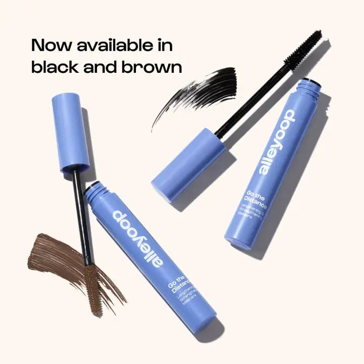 Alleyoop Makeup | Clean Beauty & Wellness - Wholesale Mascara - Brown Go the Distance Mascara - Clean Tubing Mascara Mini7