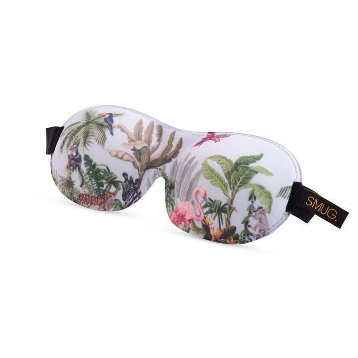 3D Contour Slaapmasker met Verduistering - Jungle Print voor wholesale door Smug