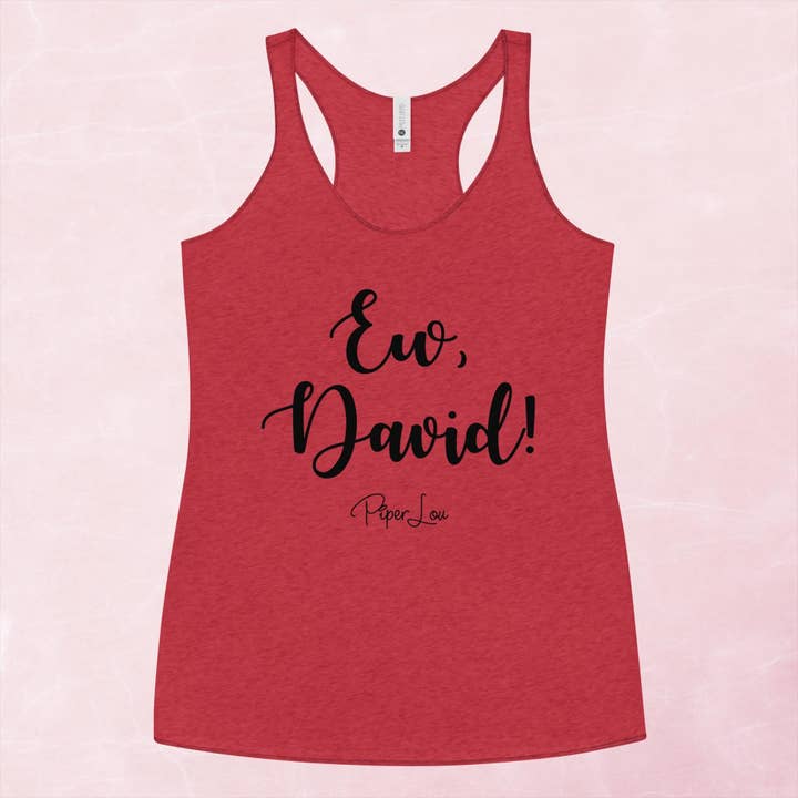 Piper Lou Collection - Wholesale Tank Top - Women's - Ew David Graphic Tank Top2