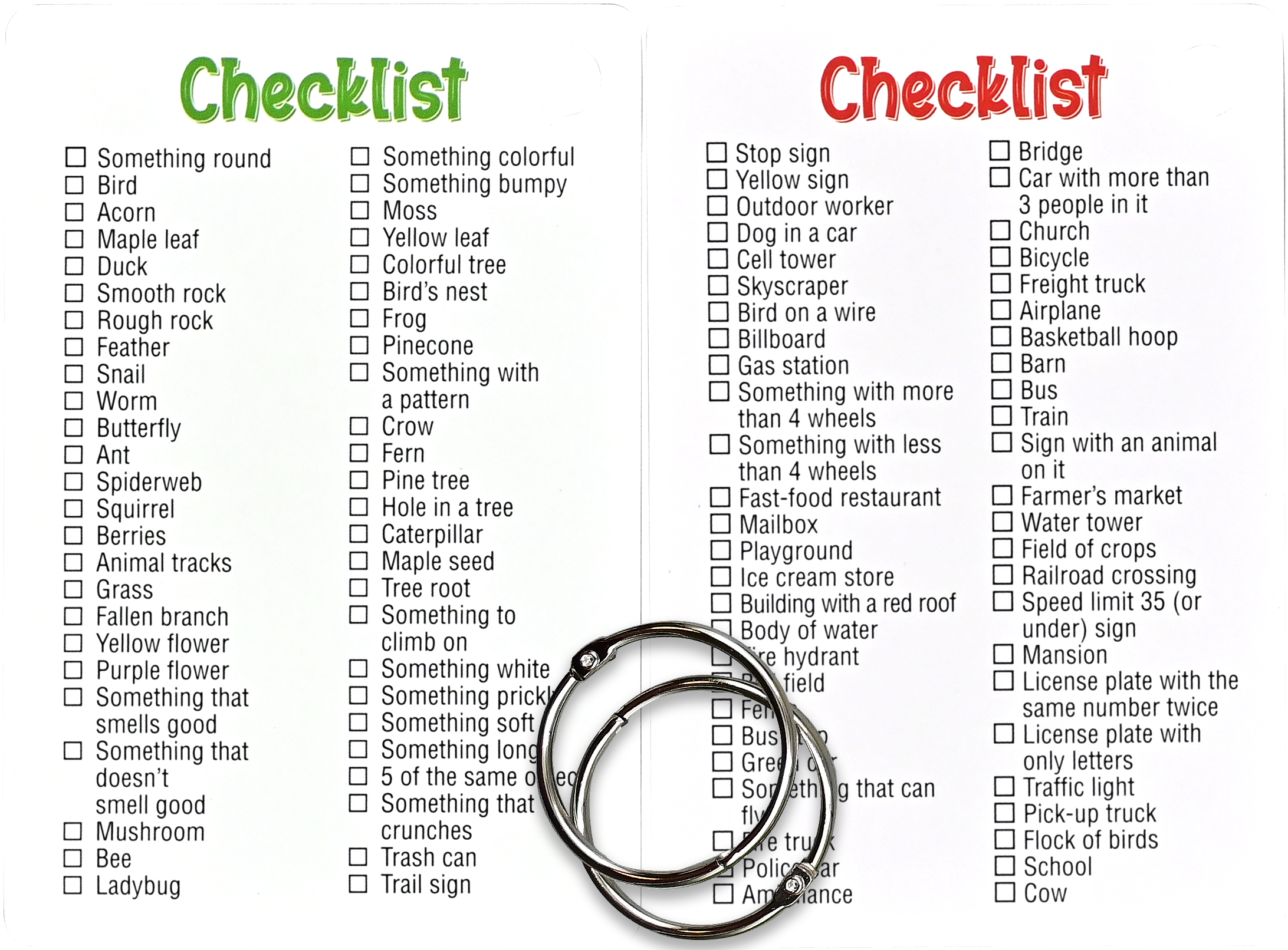 Peter Pauper Press - Wholesale Card Game - Seek-and-Find Scavenger Hunt Card Pack5