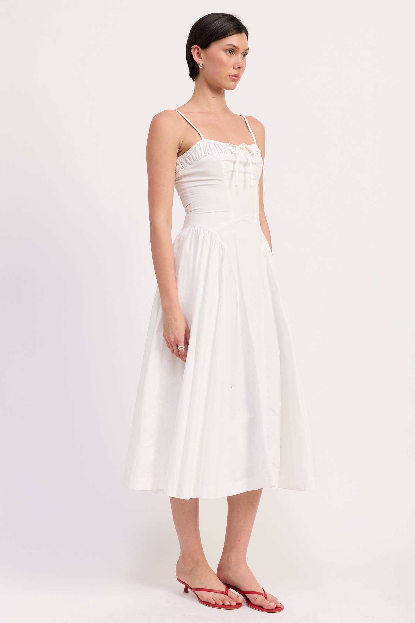 Emory Park - Wholesale Dress - Women's - CORSET BUSTIER MIDI A LINE DRESS6