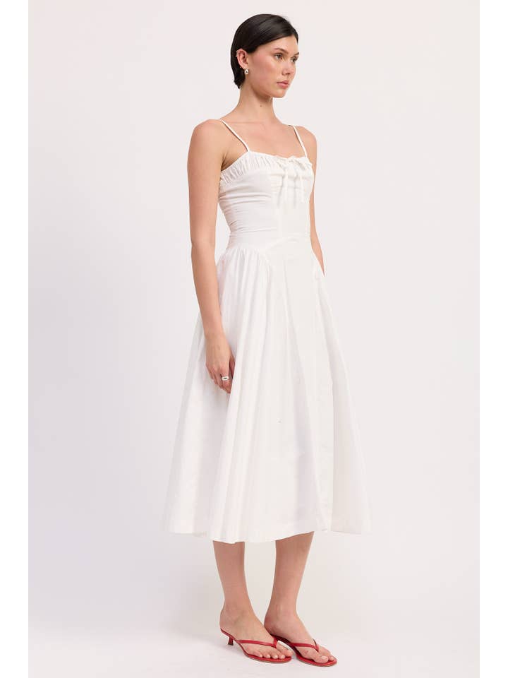 Emory Park - Wholesale Dress - Women's - CORSET BUSTIER MIDI A LINE DRESS6