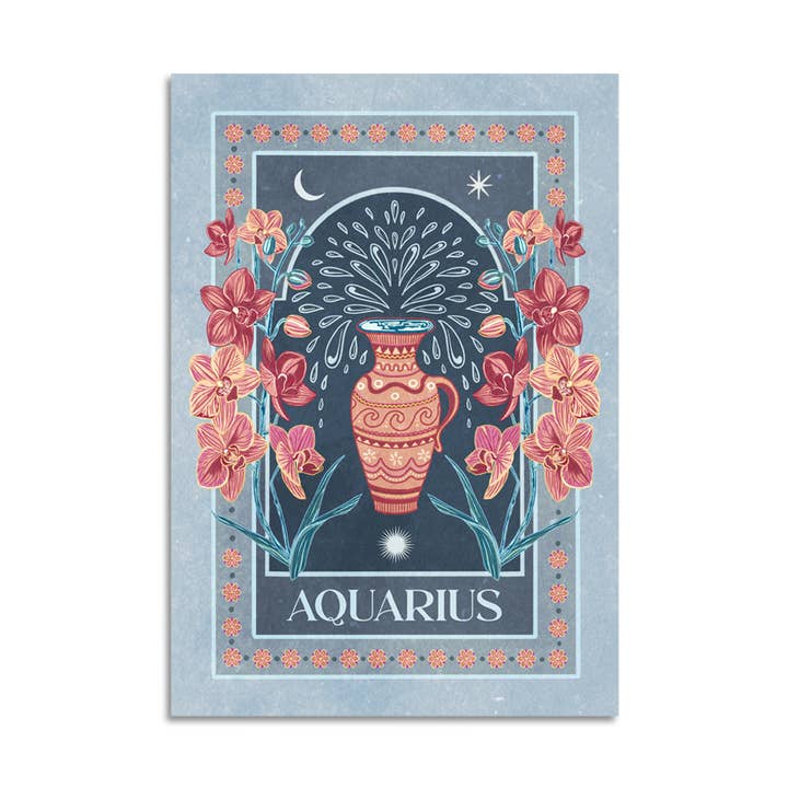 Aquarius Art Print for wholesale by Revaerie